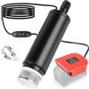 CPROSP Pompa Sommergibile Portatile, Compatibile con Batteria Einhell da 18 V (Senza Batteria), 30L/min Pompa di Trasferimento, per Piscina, Giardino, Acquario, Stagni, Campeggio