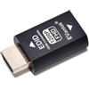 EVanlak - Adattatore emulatore Hdmi Edid di terza generazione, funziona con interruttori Mac Thunderbolt a HDMI, ricevitore AV, splitter video, 1920x1200 a 59 Hz, confezione da 1