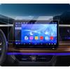 LUWU Compatibile con VW Tiguan 3 2024 2025 2026 Pellicola Protettiva per Navigatore 15 Pollici Discover Pro Max Pellicola in Vetro Temperato 9H Antigraffio Accessori Tiguan 3