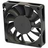 Rhombutech Ventilatore a 60 x 60 x 15 mm a cuscinetti a strisciamento ultrasilenzioso DC12V 0.11A, 3 pin di alimentazione (1x 60/60/15)