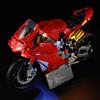 GEAMENT Set di Luci LED Compatibile Con LEGO Motocicletta Ducati Panigale V4 S Technic 42202 (Modello di mattoncini non incluso)