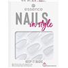Essence Cosmetics Nails In Style Uã±As Artificiales 15-Keep It Basic 12 U Cura della persona e salute