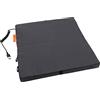 Bumfire | Sedili Sportivi Pieghevoli | Tappetino Riscaldante | Sedia Portatile Con USB | per Esterno E Stadio |Cuscino Elettrico Riscaldante Antracite 35x35x3,5cm
