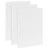 OVISEEN 135 Fogli Carta Ricambio A4 A Righe 10 mm, 4 Fori, 100 g/m², 290x210mm | 26 Righe, Distanza Fori 75 mm, Carta 100gsm per Quaderno A4 Mobile, Ideale Scuola Università Ufficio Studio Appunti e Note