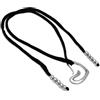 VLNET ® | Vestopazzo collana jersey cuore/serpente | collana in tessuto misura regolabile | lavorazione artigianale | ciondolo in alluminio 100% riciclato