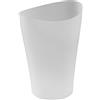 Rubbermaid FG290200CLR Spa Works Vanity - Cestino per rifiuti, 2,4 l, trasparente