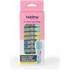 Beldray 24 mollette ultra aderenti, impugnatura in gomma sicura, mollette per stendere il bucato, clip antivento per vestiti, in plastica riciclata, antiscivolo e resistenti all'umidità e alla ruggine