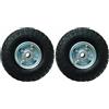 WERKA PRO Ruota gonfiabile 10 metallo Ø 260 x 85mm WERKA PRO Foro 20mm (Confezione da 2)