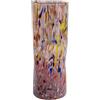 MurArt Vaso in Vetro di Murano DECORO MG da 1000 ml Alt 24CM In Vetro soffiato, Lavorato a Mano artigianalmente Made in Italy B1