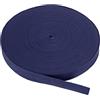 PATIKIL Nastri in Sbieco di Cotone 2cm 45m Nastro Cotone Twill Nastro Rilegatura Fettuccia Spina Pesce per Cucito Regalo Avvolgimento Artigianato Fai Da Te Navy Blu