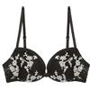 YAMAMAY - Reggiseno Push-up, Donna, Nero