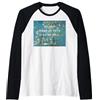 Trendy Apparel Trendy What Is Done In Love Is Done Well Van Gogh Quote Maglia con Maniche Raglan