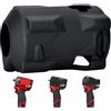 Xiciki 49-16-2554 M12 Fuel Stubby Impact Wrench Cover Protective Boot, Avvitatore a percussione Boot adatto per Milwaukee M12 Impact 3/8 e 1/2, chiavi a percussione tozze 2554-20 2555-20 e 2555P-20