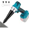 GJCrafts Rivettatore a batteria compatibile con Makita da 18 V, rivettatore a batteria con motore brushless, 3 ugelli per rivetti in alluminio e acciaio inox da 2,4 - 5,0 mm, con lampada a LED