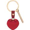 GRUSS & CO Portachiavi con motivo a forma di cuore | ciondolo a forma di cuore con cinturino in similpelle e testo-carm, 7,5 cm | 73800, multicolore, 7,5 cm, Motivo Uomo del cuore
