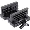 bravovski Arca-Swiss Testa Morsa porta fucile per treppiede 1/4 & 3/8 Supporto da tiro, Testina universale morsetto carabina per bastoni e treppiedi