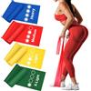 Haquno Elastici Fitness(1 Pezzi),1.8M Elastico Fitness di Resistenza,di Alta Qualità per Pilates,Yoga,Allenamento di Forza,Fisioterapia E Riabilitazione,Ideali per Uomini e Donne-Blu…