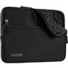 TECHGEAR Custodia Cover - Copertina protettiva manicotto in neoprene Sottile con interno antiurto bolle per il nuovo iPad Air 2019, Apple iPad 9.7, iPad Pro 11, iPad Pro 10.5, Air 2, iPad 4 - Nero