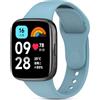 BDIG Cinturino Compatibile con Xiaomi Redmi Watch 3 Active/3 Lite,Colorato traspirante Braccialetto Sportivo di Ricambio in Morbido Silicone