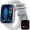 TAOLOON Orologio Smartwatch Uomo ECG con Chiamate: 1.97 AMOLED Smart Watch con 𝐆li𝐜𝐞𝐦𝐢𝐚 PPG HRV BMI Temperatura Corporea Ossigeno Sangue WhatsApp Notifice Sonno Monitor Fitness Watch Uomo Android iOS