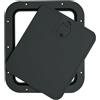 Osculati Portello estraibile nero 305 x 355 mm Osculati