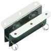 Viadana Bozzello inox incasso 2 pulegge 33x10 Viadana