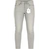 LIU JO Microflaire Donna W28 Blu Lavato Taglio Bootcut Orli Non Rifiniti
