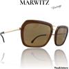 MARWITZ con ZEISS lenti sole SAN 60 sunglasses "VERY RARE VINTAGE 70s" W.GERMANY