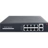 HR SW1008POE-G-120-E Switch PoE 8 Porte Gigabit + 2 Uplink 120W