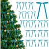 Smdbzda 24 Pezzi Fiocco Velluto Natale, Fiocchi in Velluto per Albero di Natale, Fiocco Ghirlanda Vintage, Fiocco di Natale per Albero, per Albero di Natale, Confezioni Regalo e Decorazioni Matrimoni (C)