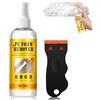 WEILAOK Pulitore Schiuma Poliuretanica, Rimuovi Colla Poliuretano Espanso Schiuma, Solvente schiuma Edilizia Rimuove, rimuovi Schiumas Pu per Ristrutturazioni Domestiche e Pulizie Quotidiane, 100ml