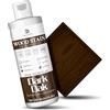 DecorRom Mordente Per Legno, 250ml Opaco Ad Acqua Colorante Per Legno, wood stain Asciugatrice Rapida, Basso Odore, Adatto Per Mobili, Interni Ed Esterni, Porte E Finestre, Armadi, Pareti (Quercia scura)