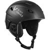 BLACK CREVICE Casco da sci per bambini Streif I Casco da sci dal design sportivo per bambini in diversi colori I Casco da sci antiurto unisex I Casco da (54-55 cm), opaco nero/bianco)