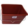 SAVY Secchio per pittura 7 litri, colore mattone