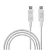 Cellularline - Cavo Usb 3.1 Usbdata31c2c1mw-bianco