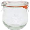 Weck -Tulip glass, bordo rotondo, vetro trasparente, 370 ml