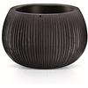 Prosperplast Ciotola di plastica Beton Prosperplast con serbatoio di cemento nero, 11 (alto) x 14.4 (larghezza) x 14.4 (profondo) CMS