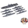 Modello Fujimi (FUJIMI) NUOVO Fujimi Model 1/3000 nave da guerra da collezione serie n. 30 Japan Mari...