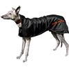Back on Track Dog Copenhagen Back-on-Track - Cappotto di levriero Greyhound per cani, taglia S, colore: Nero