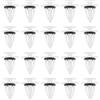 EMSea 30 Pezzi Clip Per Gonna Laterale Passaruota 51777171002 Compatibile con Mini Prado Land Cruiser Passaruota Per Auto Parafango Fibbia In Plastica
