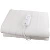 Electroline BHES25 Termocoperta scaldaletto singola Bianca 60W lavabile in lavatrice telecomando