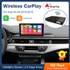 Road Top CarPlay wireless da strada per Audi A4 B9 A5 Q5 Q7 2016-2019, con interfaccia Android Auto AirPlay Mirror Link Funzioni di riproduzione per auto