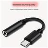 Adattatore per cuffie da tipo C a 3,5 mm Cavo audio jack USB-C da 3,5 per Huawei P30 Xiaomi Samsung Oneplus Adattatore audio per auricolari