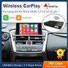 Road Top Wireless CarPlay Android Auto per Lexus NX RX IS ES GS RC CT LS LX LC UX GX 2014-2019, con funzioni di gioco per Auto Mirror Link