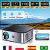 HORLAT Nuovo Proiettore Android 1600 Ansi 4K per Esterni, 32GB ROM, Full HD 1080P, Video 8K, Home Theater, Auto Focus, Keystone, WiFi 5G