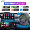 Carlinkit 2026 NUOVO CarPlay AI Box LED Android 13 SM6115 CPU 8-Core 5G WiFi BT GPS per Netflix YouTube IPTV Sistemi intelligenti per auto Wireless Android Auto CarPlay Smart TV Box