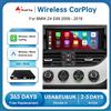 Road Top Modulo CarPlay wireless Road Top per BMW Z4 E89 CIC EVO System 2009-2018, con funzione di riproduzione per auto Android Auto Airplay Mirror Link