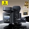 Baseus VD1 Pro 4K + 1080P Dash Cam UHD Telecamera per auto per SONY Sensore ADAS 5Ghz WiFi6 GPS STARVIS Visione notturna 24H Parcheggio per auto DVR