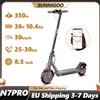 SUNNIGOO Scooter elettrico per adulti 350W Potente monopattino elettrico Pneumatici a prova di esplosione Portata 30 km eScooter Velocità 30 km/h
