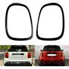 NONE Sinistra + Destra Nero Lucido Lampada Posteriore Accessorio Fanale Posteriore Surround Trim Anelli Lunetta di Copertura Per Il 2014-2021 Mini Cooper F55 F56 F57